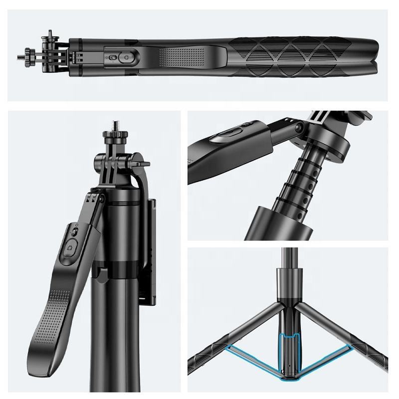 Wireless Selfie Stick Tripod Stand Balance Stabilizer Live Foldable